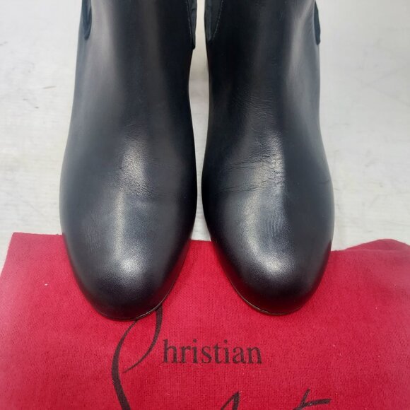 Christian Louboutin Black Leather Turelastic Chelsea Boot - Picture 7 of 10